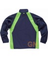Cazadora softshell combinada marinos/verde fluor