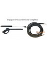 Hidrolimpiadora eléctrica fija de agua fría a 150 BAR y 1.260 l/m