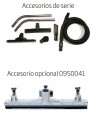 Aspirador profesional para polvos y líquidos a 2400 W 390 m³/h
