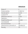 Aspirador industrial de gran caudal de aire, depresión y superficie filtrante enfocado a uso intensivo
