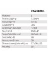 Aspirador trifásico para aceites, taladrinas y virutas metálicas