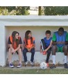 Peto de rejilla para entrenamiento para niño color naranja alta visibilidad