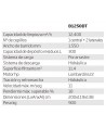 Barredora diésel con 1.550 mm de anchura de barrido a 12.400 m²/hora
