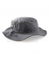 Gorro de ala ancha con protección rayos UPF50+ color gris