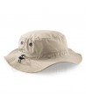 Gorro de ala ancha con protección rayos UPF50+ color beige