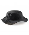 Gorro de ala ancha con protección rayos UPF50+ color negro