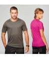 Camiseta técnica de mujer, transpirable y de manga corta para deporte