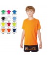 Camiseta de niño, transpirable de manga corta para deporte