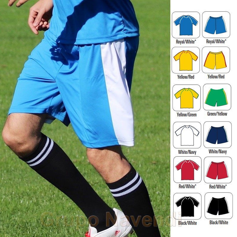 Bermuda de adulto sin bolsillo para equipaciones deportivas