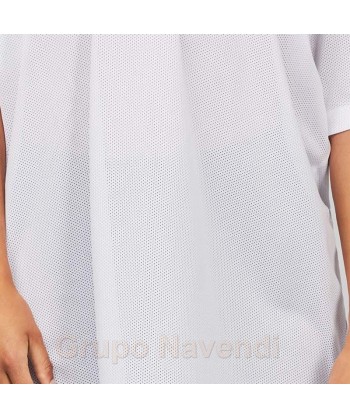 Camiseta técnica de manga corta y cuello pico unisex