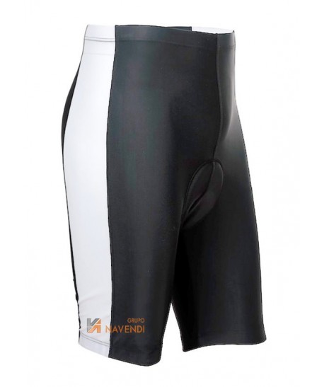 Culote bicolor de cintura elástica