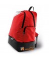Bolsa mochila deporte con base rígida  de 39 litros color rojo