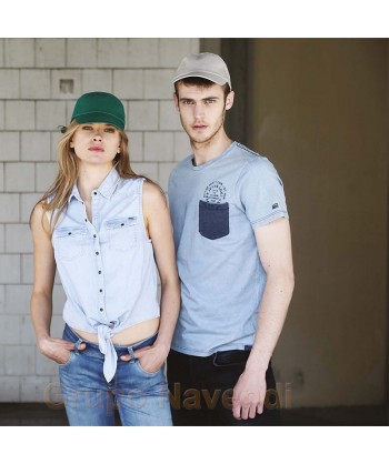 Gorra de algodón con cierre ajustable de velcro para adulto