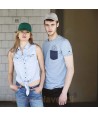 Gorra de algodón con cierre ajustable de velcro para adulto
