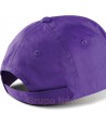 Gorra de algodón con cierre ajustable de velcro para adulto
