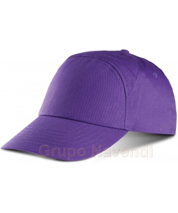 Gorra de algodón con cierre ajustable de velcro para adulto