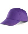 Gorra de algodón con cierre ajustable de velcro para adulto
