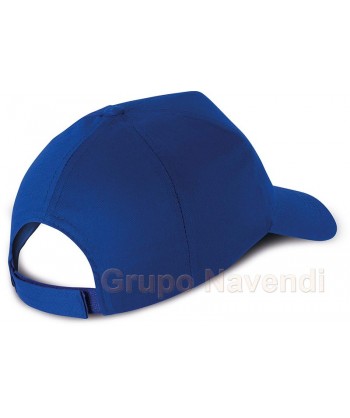 Gorra de algodón ajustable mediante cinta de velcro para adulto