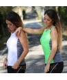 Camiseta tirantes anchos -mujer-