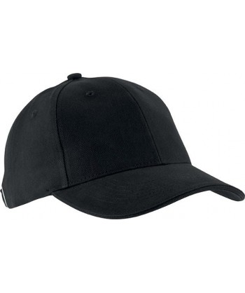 Gorra con sandwich contrastado con cierre de hebilla para adulto