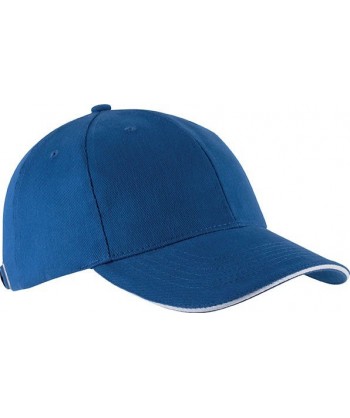 Gorra con sandwich contrastado con cierre de hebilla para adulto