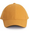 Gorra con sandwich contrastado con cierre de hebilla para adulto