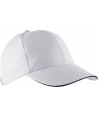 Gorra con sandwich contrastado con cierre de hebilla para adulto