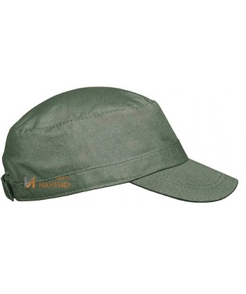 Gorra de algodón con cierre de hebilla para adulto color kaki