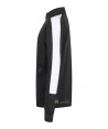 Chaqueta bicolor de chándal para niño color negro/blanco