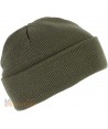 Gorro acrílico de punto color kaki