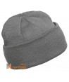 Gorro acrílico de punto color gris