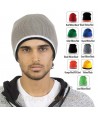 Gorro tricolor acrílico de punto