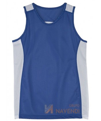 Camiseta técnica reversible bicolor para equipación de baloncesto para adulto