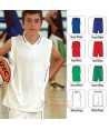 Camiseta sin mangas y cuello pico de baloncesto para niño