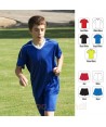Camiseta bicolor de manga corta para equipación de fútbol  para niños