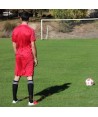 Camiseta bicolor de manga corta para equipación de fútbol  para adulto