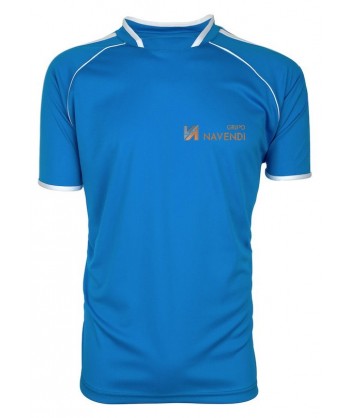 Camiseta bicolor de manga corta para equipación de fútbol  para adulto