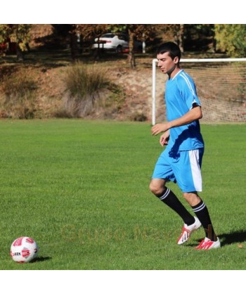 Camiseta bicolor de manga corta para equipación de fútbol  para adulto