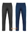 Pantalón de chándal para niño colores negro y azul marino