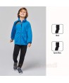 Pantalón de chándal para niño colores negro y azul marino