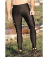 Leggins elásticos con vivo reflectante en los laterales