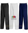Pantalón de felpa con cintura elástica,  cordón y dos bolsillos para hombre