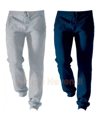 Pantalón de felpa con cintura elástica bajos elásticos -Niños-