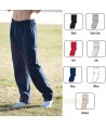 Pantalón de felpa con cintura elástica bajos con elásticos,  cordón y dos bolsillos para hombre y mujer