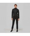Pantalón ajustados tipo chándal con cintura elástica y cordón para señora