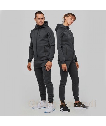 Pantalón ajustados tipo chándal con cintura elástica y cordón para señora