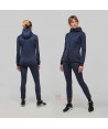 Moderna chaqueta de chándal con capucha para señora