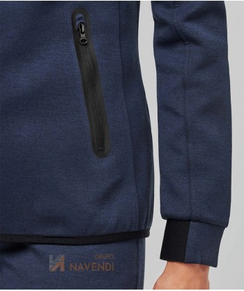 Moderna chaqueta de chándal con capucha para señora