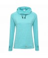 Sudadera deportiva transpirable con capucha  -Mujer-