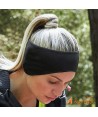 Cinta para la cabeza con orejeras de softshell  con forro polar y orejeras para el frío